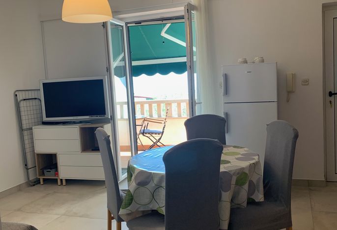 1-Zimmer-Ferienwohnung am Strand Zaostrog, Makarska A-2625-d