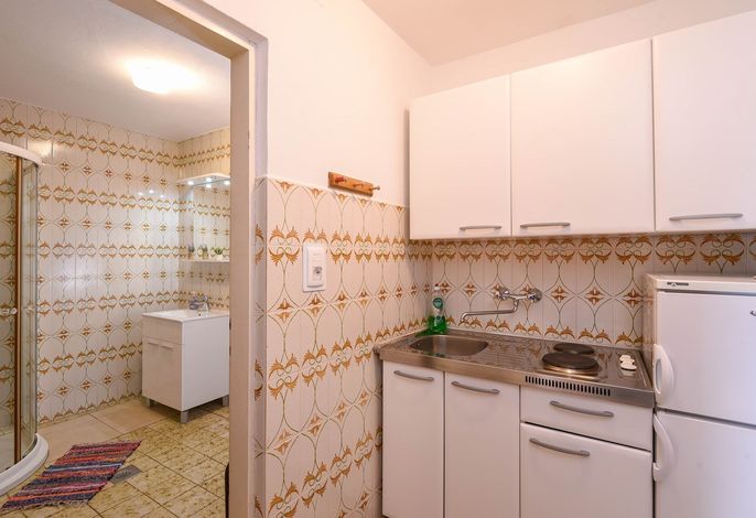 1-Zimmer-Ferienwohnung mit Balkon und Meerblick Orebic, Peljesac A-27620-a