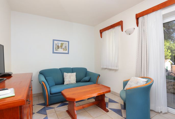 1-Zimmer-Ferienwohnung mit Terrasse und Meerblick Rogoznica A-3196-a