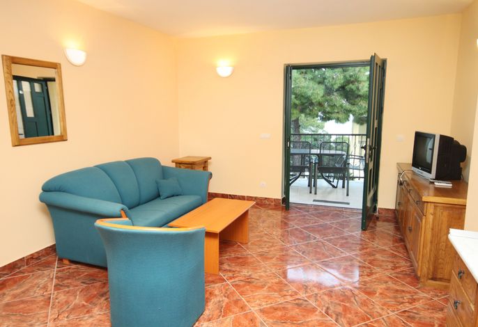 2-Zimmer-Ferienwohnung am Strand Rogoznica A-3262-b