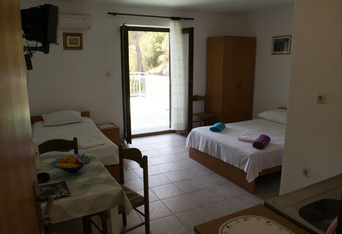 Studio Appartement mit Terrasse und Meerblick Lokva Rogoznica, Omis AS-6005-a