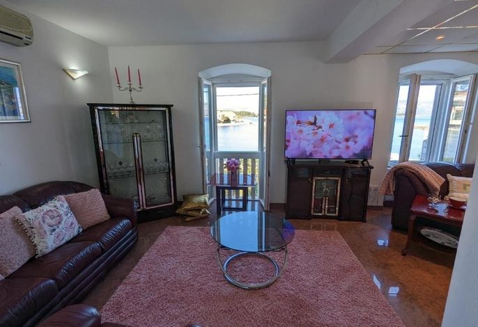 4-Zimmer-Ferienwohnung am Strand Lumbarda, Korcula A-9135-a