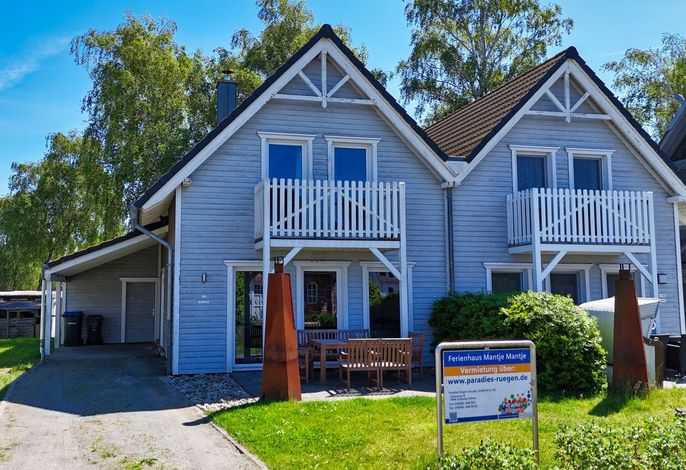 Ferienhaus mit Meerblick, Terrasse und eigener Sauna - Ferienhaus MantjeMantje