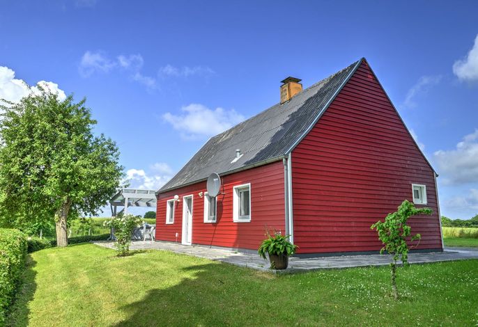 fewo1846 - Rotes Haus - Ferienhaus mit überdachter Terrasse und 2 Schlafzimmern