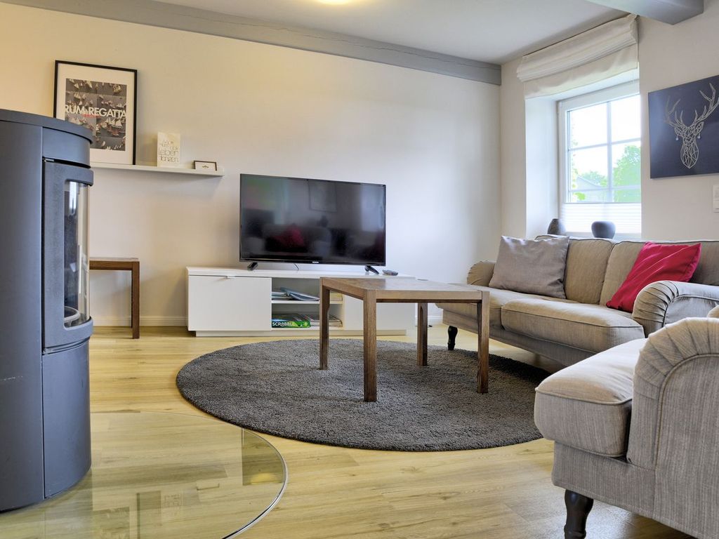 Wohnzimmer mit Kaminofen