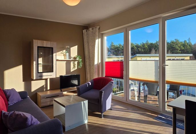 4-Zimmer-Maisonettewohnung für 7 Pers. im Küstenwald