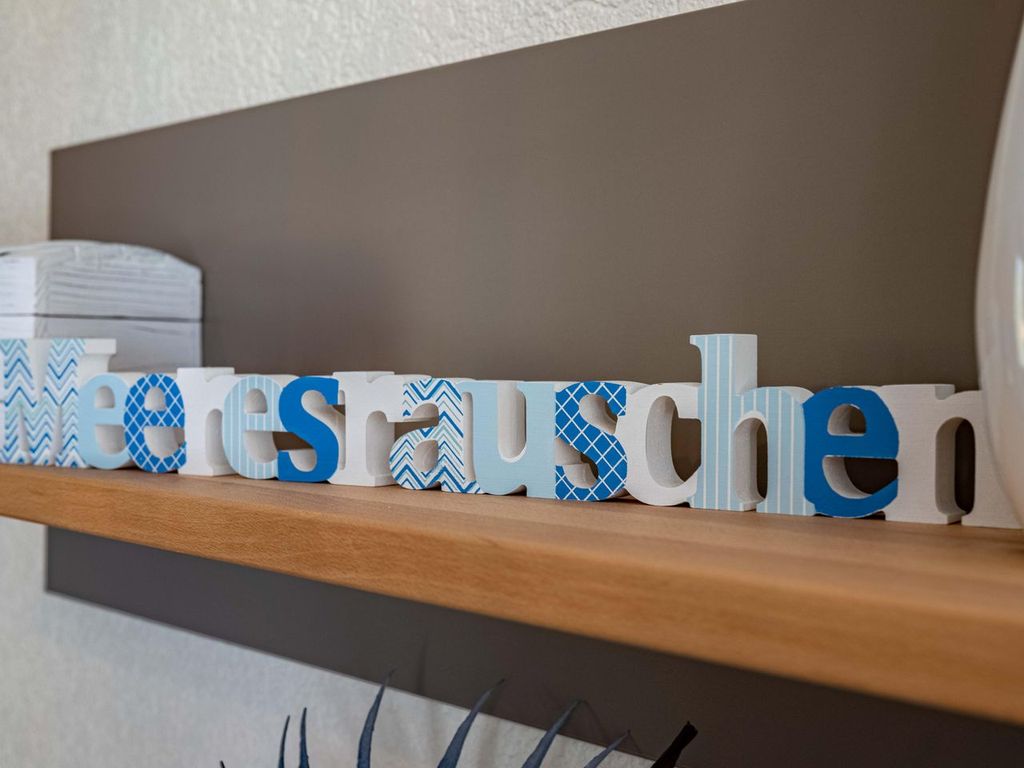 Hausname als Dekobuchstaben