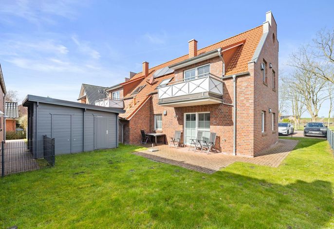 Moderne 75qm Ferienwohnung für 4 Personen mit Kamin & Balkon in zentraler Lage