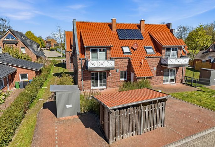 Ferienwohnung (55qm) für 4 Personen mit Terrasse und sep. Gäste-WC
