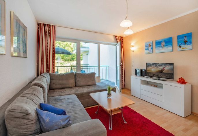 Gemütliche Ferienwohnung in Heringsdorf mit Balkon – nur 200 m zum Strand