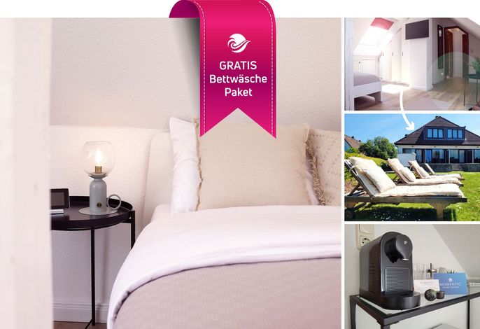 Kostengünstige 1 Zimmer Ferienunterkunft mit gratis Bettwäsche in Strandnähe