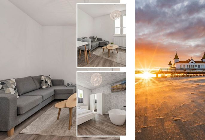 Wunderschöne Ferienwohnung in Ahlbeck in Strandnähe auf Usedom
