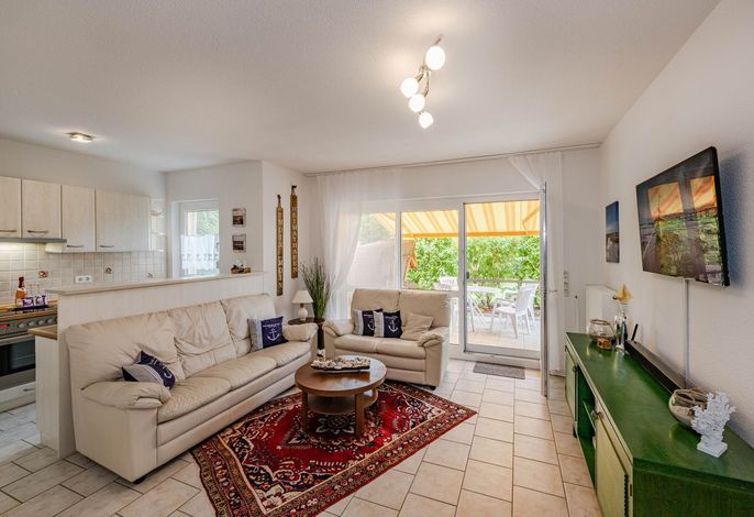 Ferienwohnung Gestrandet mit Terrasse, Parkplatz und WLAN – Foto 1