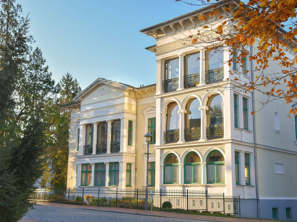 Villa Perkunos in Heringsdorf: Außenansicht des Hauses