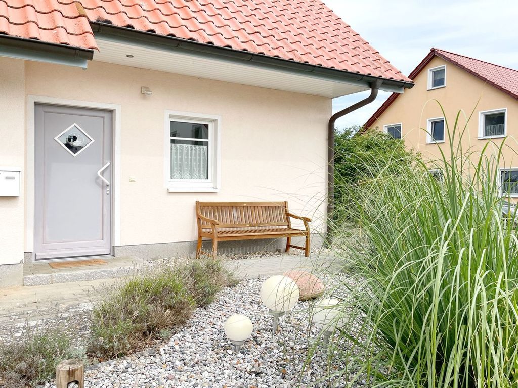 Fassade von Ferienwohnung in Loddin auf Usedom