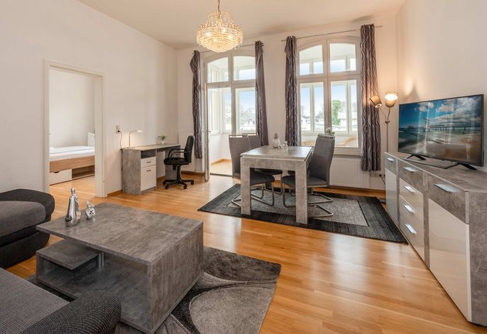 Moderne Ferienwohnung in Heringsdorf für bis zu 7 Personen nahe Ostseestrand