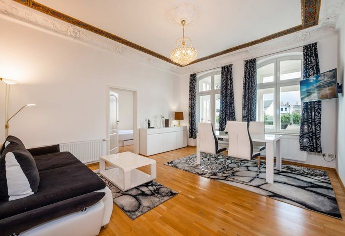 Moderne XXL-Ferienwohnung in Heringsdorf mit Terrasse, nur 450 m vom Strand