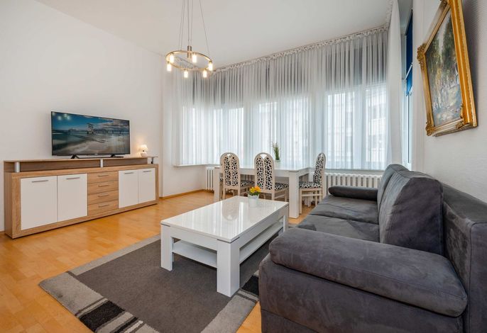 Gemütliche Ferienwohnung in Heringsdorf nur 100 m zum Strand – mit WLAN & Parkplatz