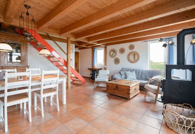 Gemütliche Doppelhaushälfte mit Kamin und Terrasse– Ihr perfekter Rückzugsort!