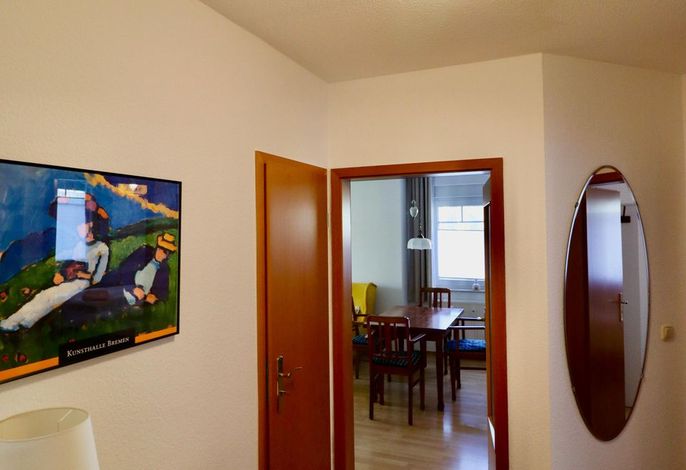 Strandnahe 2-Zimmer-Fewo für 3 Personen mit WLAN