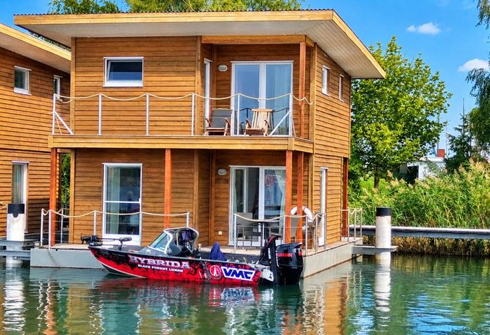 Photo FLOATING HOUSES - "schwimmende Ferienhäuser" in Barth - Haus 4 "Rügen" NEU RENOVIERT - Südlage 2