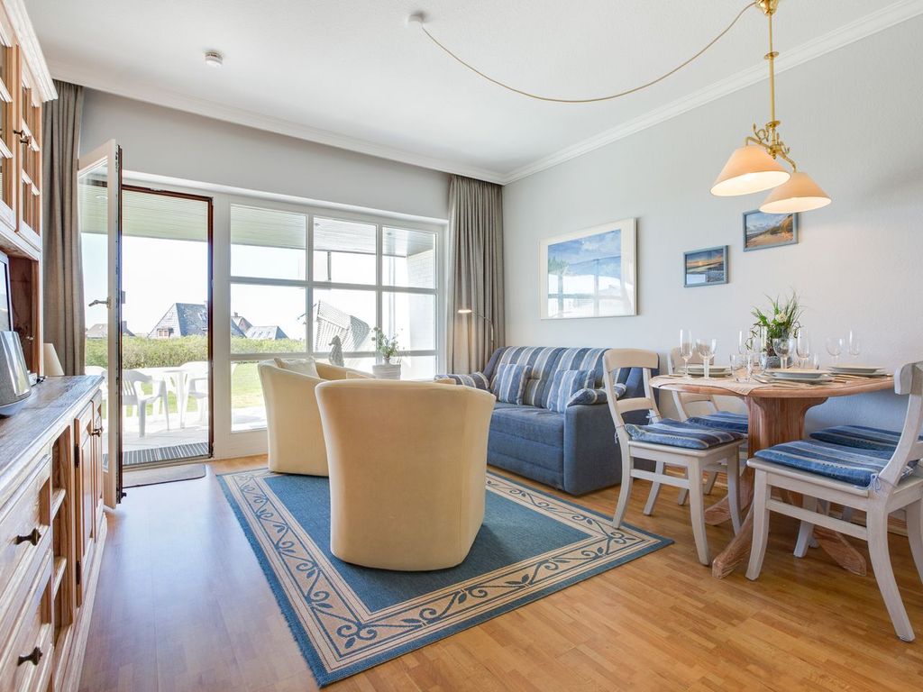 Haus Atlantik Wenningstedt auf Sylt – Essplatz der Ferienwohnung