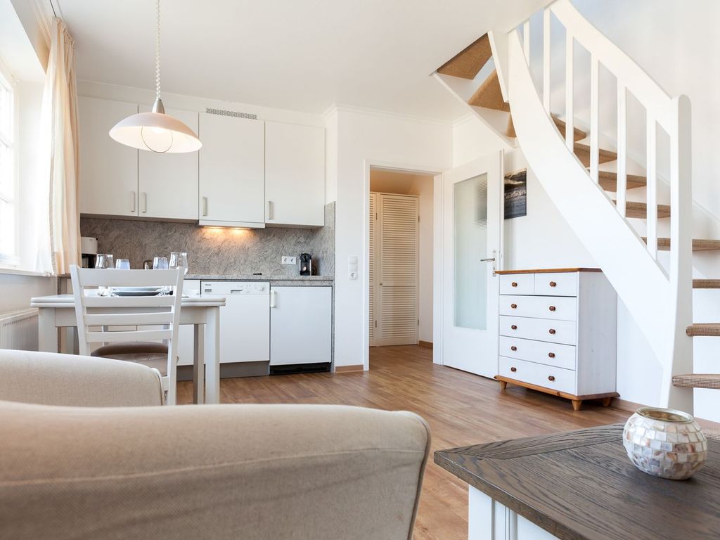 Haus Heideresidenz Wenningstedt auf Sylt – Essplatz im Wohnraum