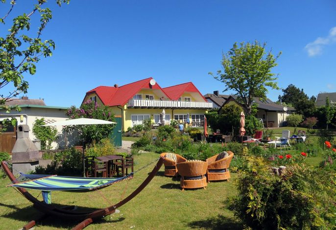 viel Natur und idyllische Umgebung - Ferienhaus Honigtopf FeWo Bernstein