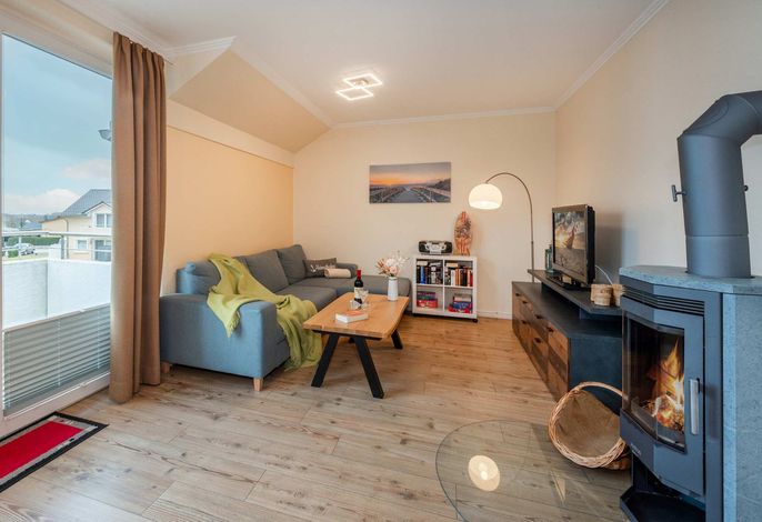 Gemütliche Ferienwohnung mit Balkon, nah am See und Strand