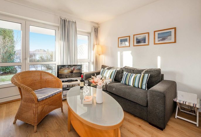 Gemütliche Ferienwohnung mit Garten, nur 800 m zum Strand