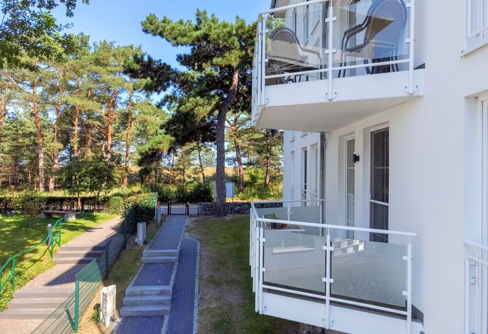 Ostseeresidenz Gorki Park in Heringsdorf: Außenansicht des Hauses