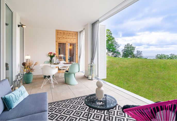 Moderne Ferienwohnung mit Sauna & Garten – naturnah, komfortabel & stilvoll