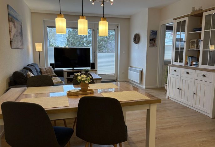 Strand- und Zentrumsnah... 3-Zimmer-Ferienwohnung mit Balkon in Westlage!