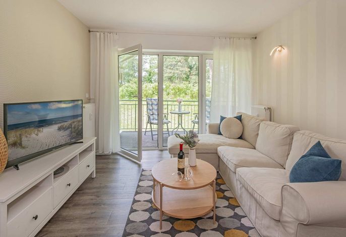 Wunderschöne Ferienwohnung in Heringsdorf mit Terrasse – nur 400 m zum Strand