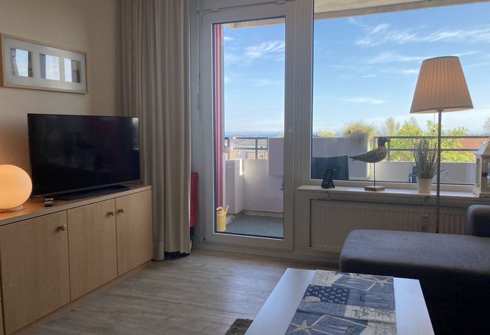 Ostseefernblick vom "Möwennest" im Haus Berolina
