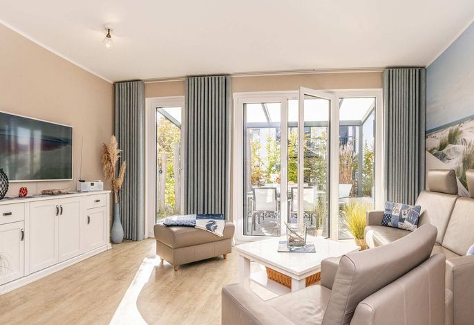 Modernes Ferienhaus mit Strandkorb – nur 700 m bis zum Strand auf Usedom