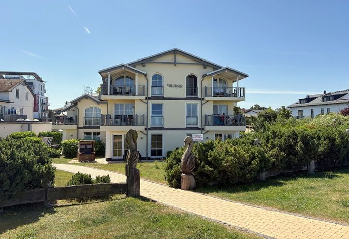 Urlaub in unmittelbarer Strandnähe - Villa Bolte FeWo Nr. 18