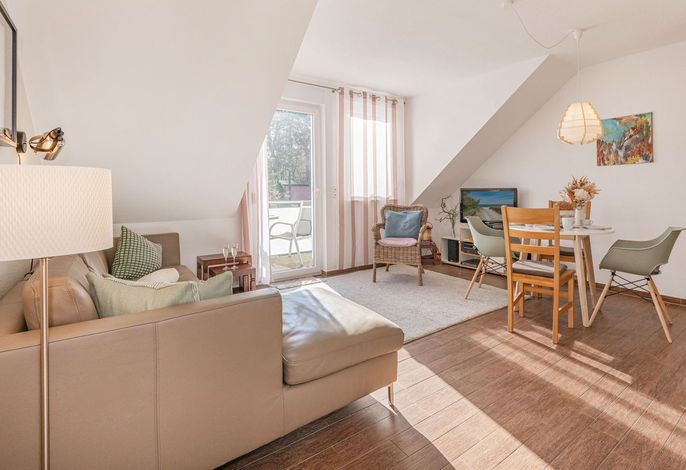 Moderne Ferienwohnung in Trassenheide mit Balkon, nur 150 m vom Strand entfernt
