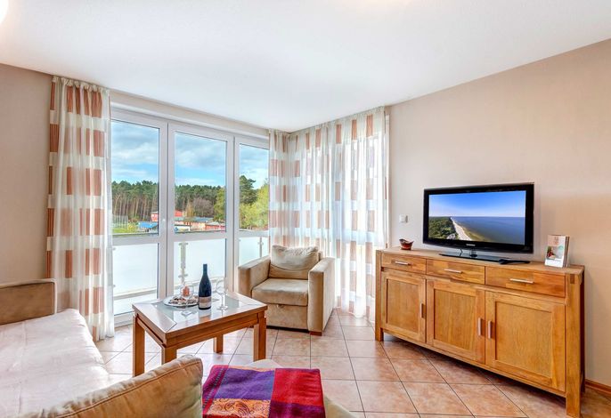 Moderne Ferienwohnung mit Balkon – nur 800 m zum Strand