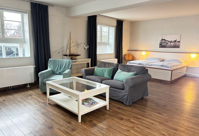 Ferienwohnung "Pier 05" am Hafen von Kappeln - direkte Innenstadtlage
