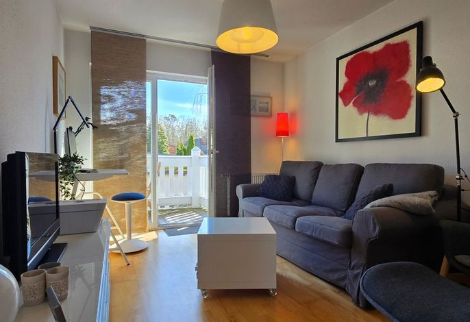 „Entspannen und wohlfühlen in der charmanten Ferienwohnung T2 im 1. OG mit WLAN“