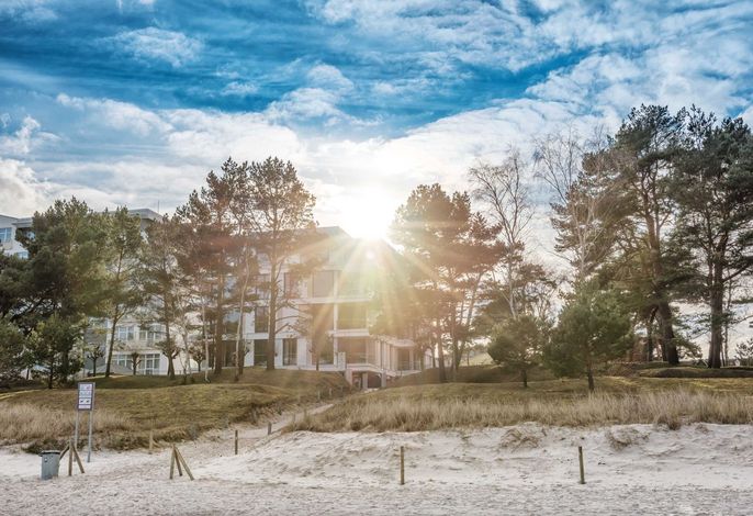 Ferienappartement Greta`s Beach Home in der Villa Vogue für 4 Personen, Meeresblick, am Strand, Sauna Bild 2