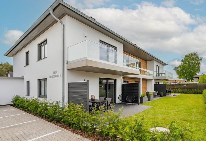 Gemütliches Ferienhaus "Domizil zum Lerchengrund 03" in Ückeritz nah am Strand