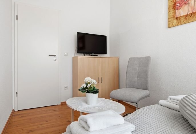 Bild von Stranddistel, Haus Gudrun: Familiensuite 1 für 4 mit 600 m zum Strand
