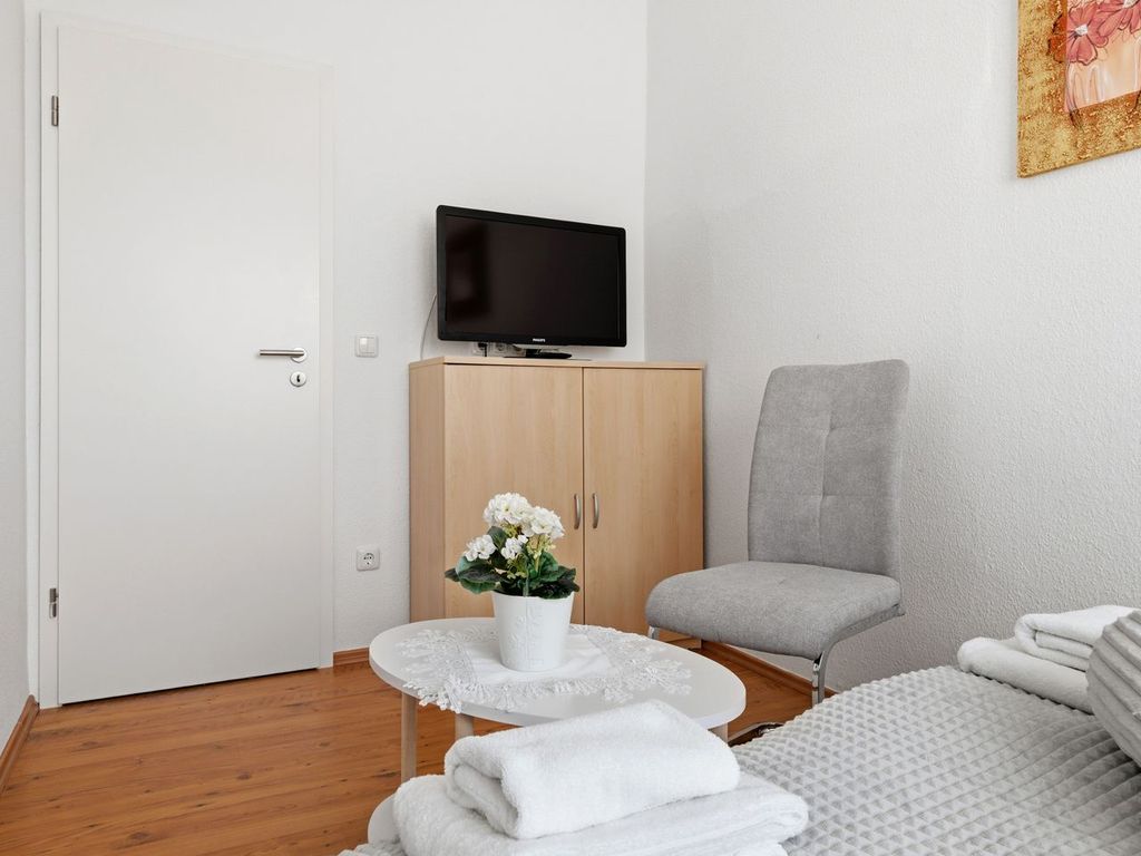 Vergrößertes Bild von Stranddistel, Haus Gudrun: Familiensuite 1 für 4 mit 600 m zum Strand