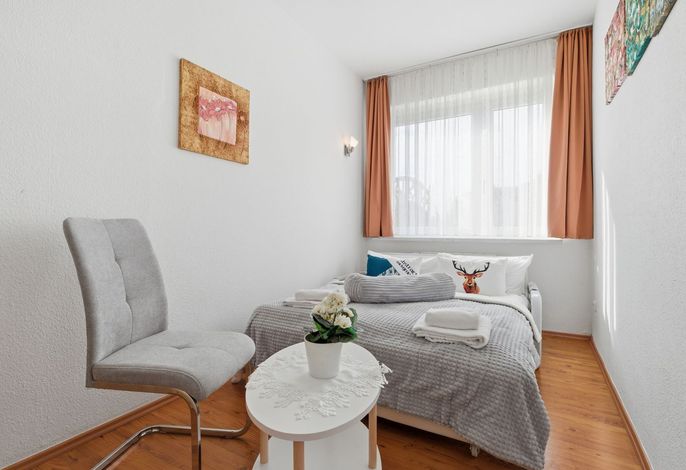 Bild von Stranddistel, Haus Gudrun: Familiensuite 1 für 4 mit 600 m zum Strand