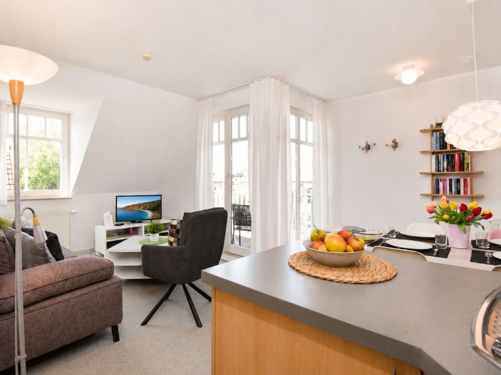 Blick in das Wohnzimmer