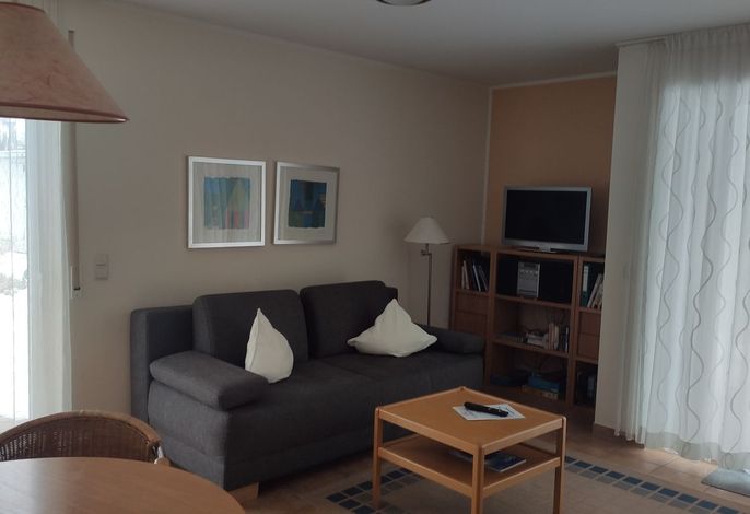 74 m² Ferienwohnung für 4 Personen – 2 SZ, Bad mit Dusche & Wanne, Wlan