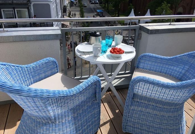 45m² Ferienwohnung für 2 Personen mit Balkon und Wlan