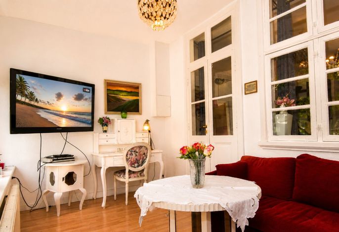Ihr Apartment im Kapitänshaus für 2 Gäste und Hund